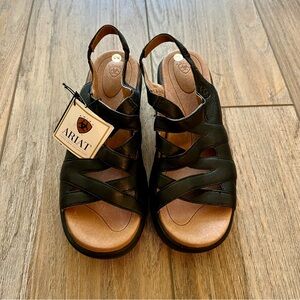 Ariat Black Leather Sandals